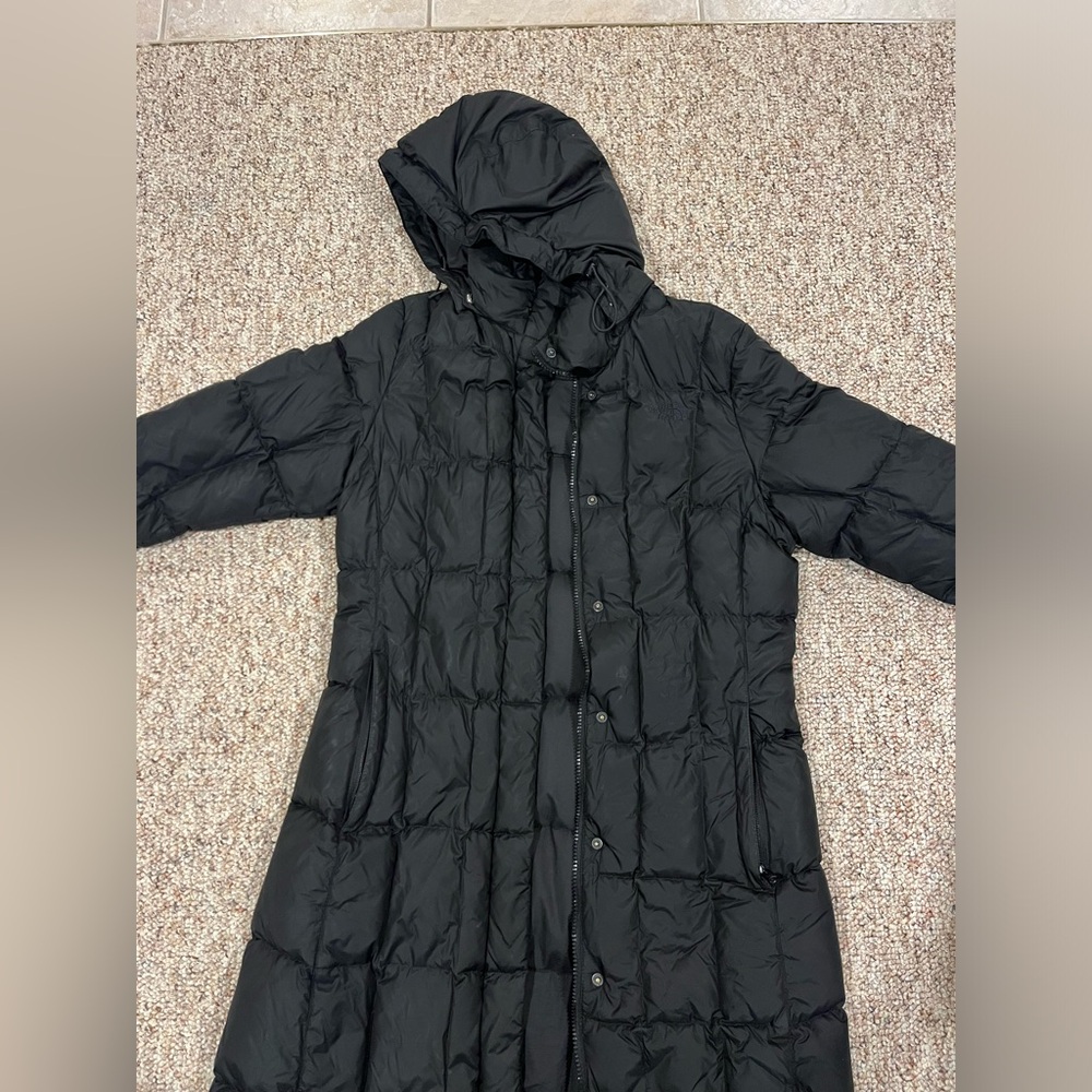 Women’s Black North Face Parka